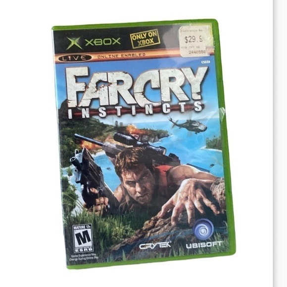 far Cry: Instincts Microsoft Xbox Game Complete W/ Manual Case CIB Ubisoft 2005 - Picture 2 of 5